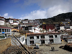 Ganden/Samya Trekking tour in Tibet, A picture from ganden Monastery